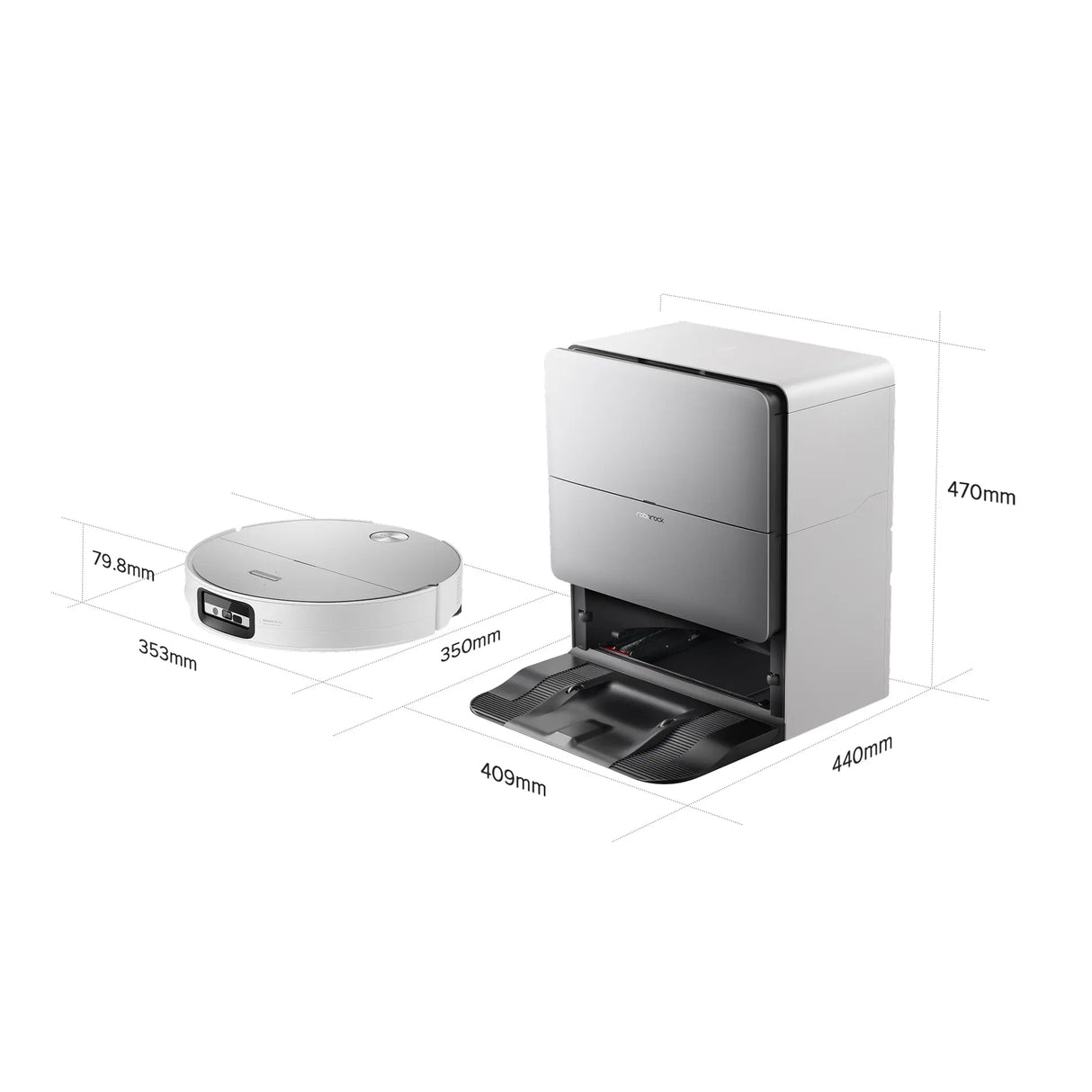 ROBOROCK Aspirateur robot Saros 20 Sonic Complete