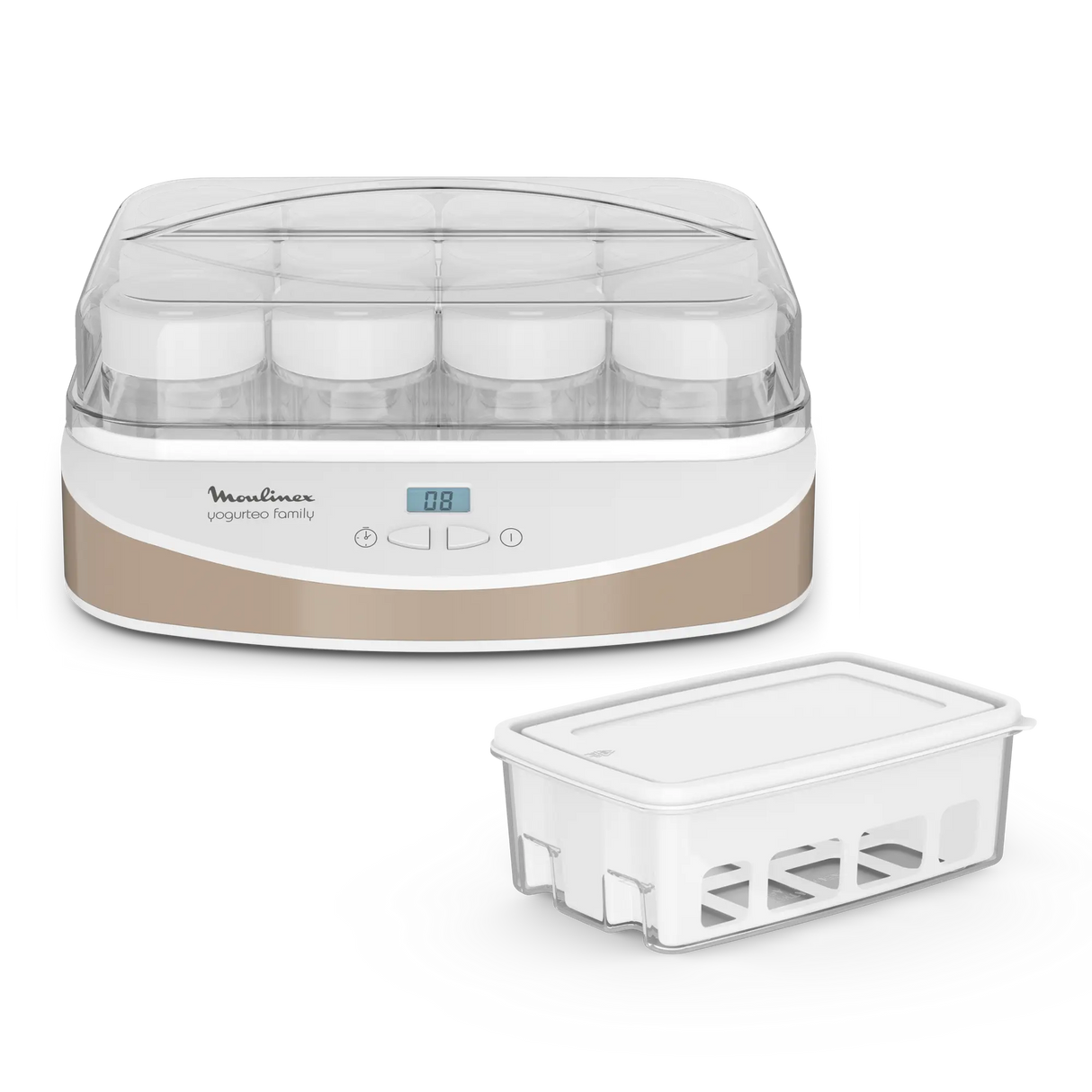 Moulinex Yaourtière Yogurteo Family 12 pots 200mL