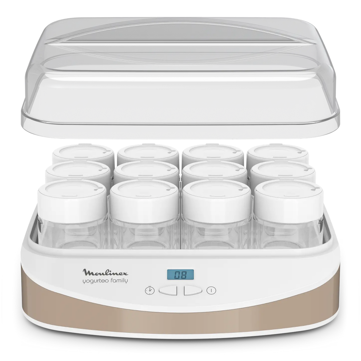 Moulinex Yaourtière Yogurteo Family 12 pots 200mL