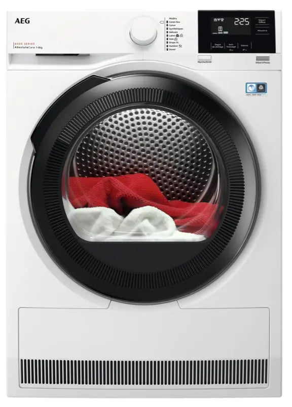 Sèche-linge à pompe à chaleur 8kg - gamme Excellence (Miele ou équivalent)