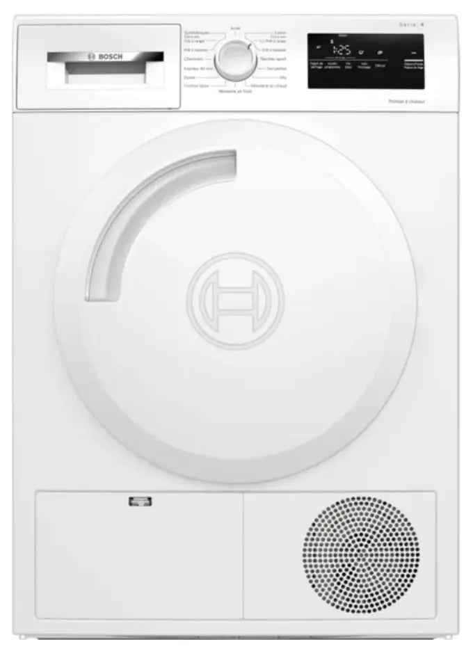 Sèche-linge à pompe à chaleur 8kg - gamme Premium (Samsung ou équivalent)