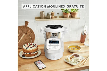 Moulinex robot cuiseur multifonction I-Companion Blanc