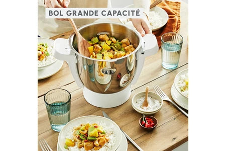 Moulinex robot cuiseur multifonction I-Companion Blanc