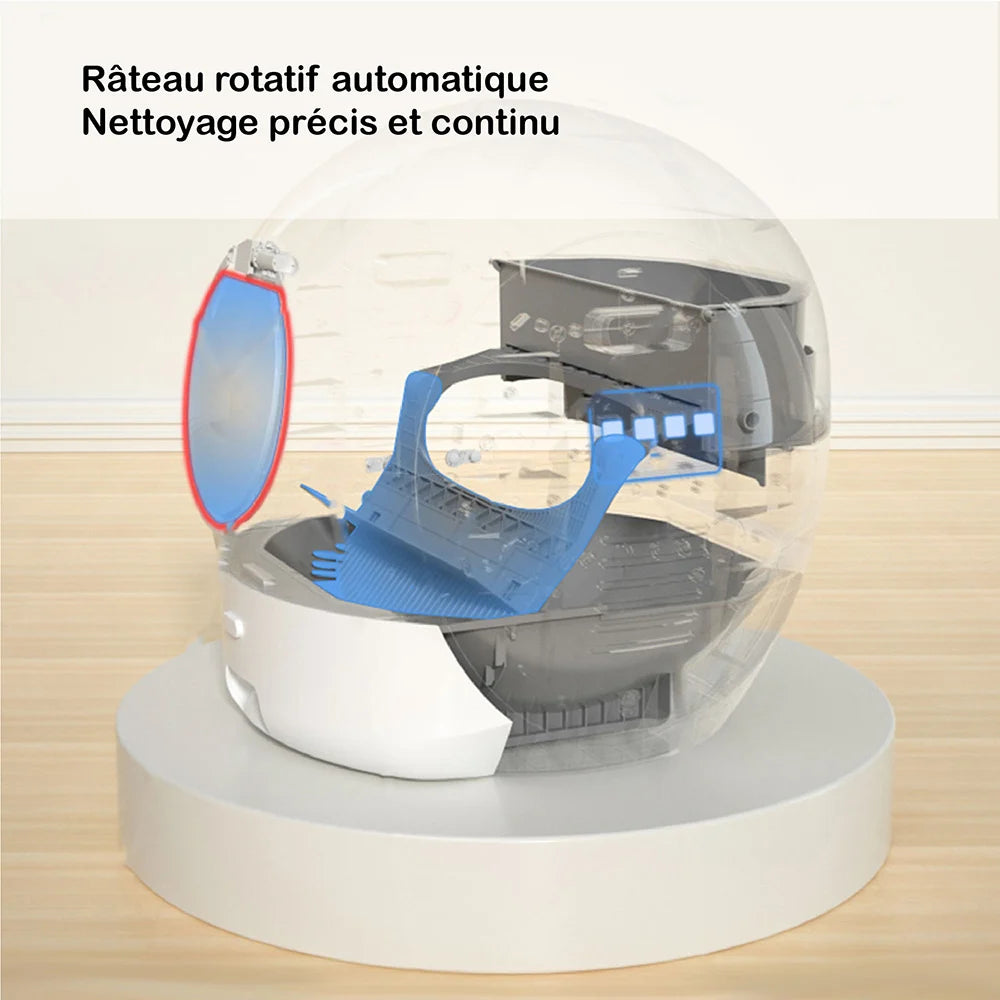 Eziclean Litière robot CATBOT K10i