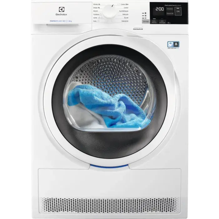 Sèche-linge à pompe à chaleur 8kg - gamme Premium (Samsung ou équivalent)