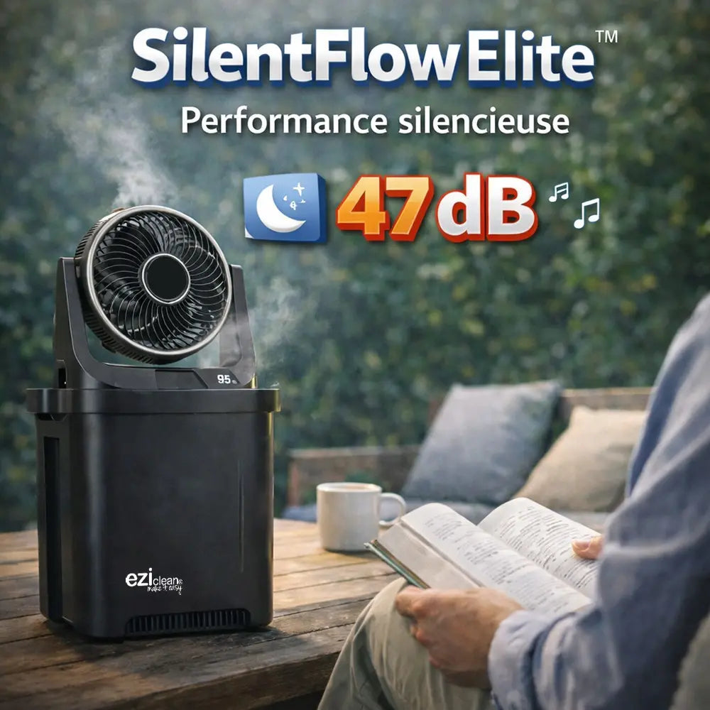 Eziclean Brumisateur Ventilateur MistFlow Ultra