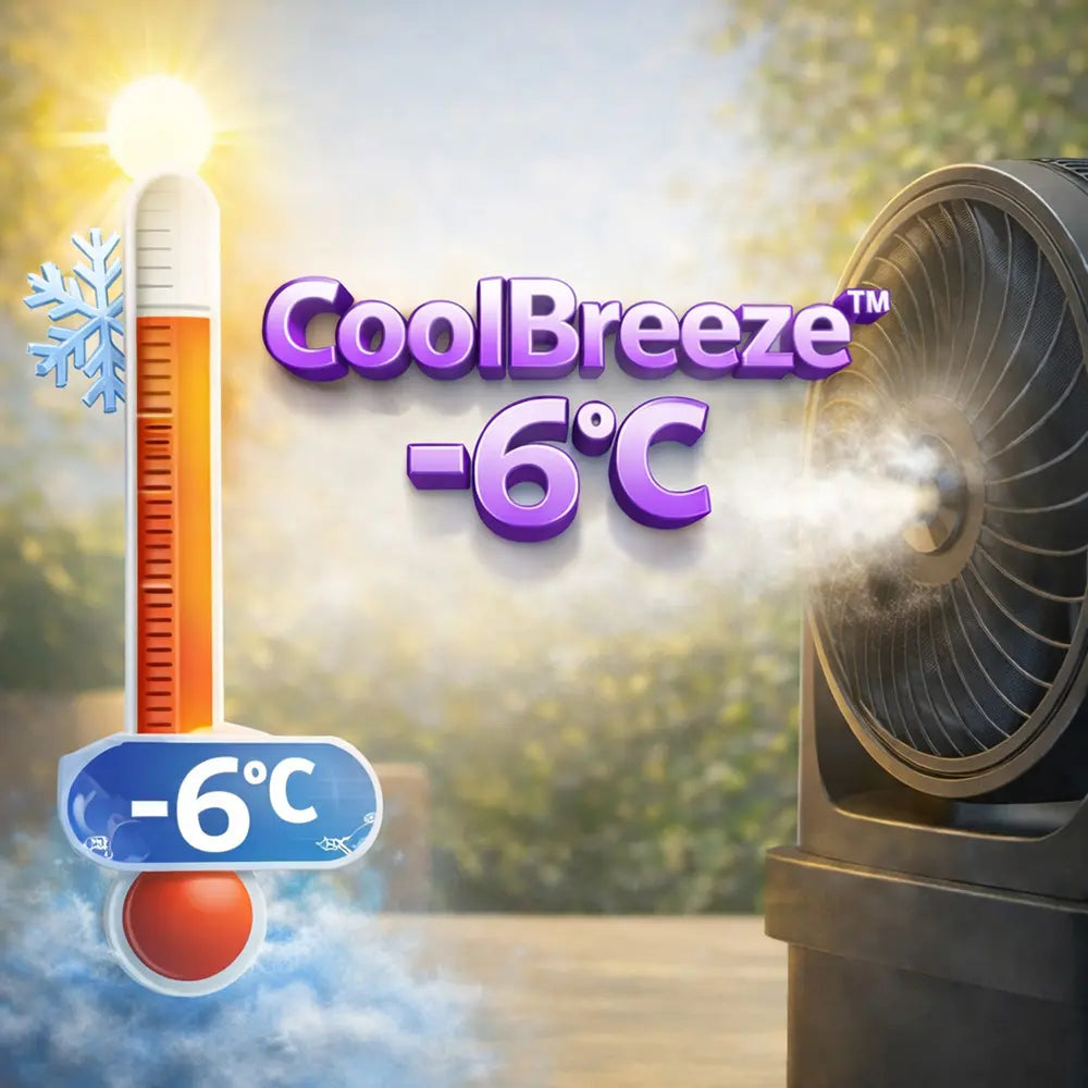 Eziclean Brumisateur Ventilateur MistFlow Ultra