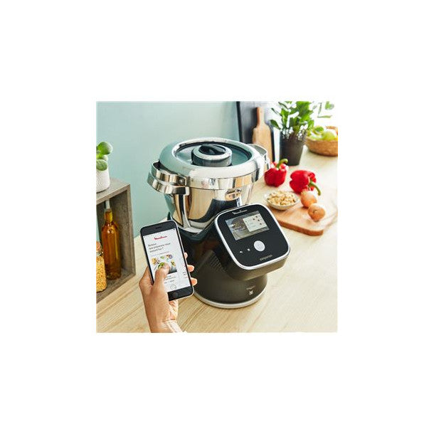 Moulinex Robot cuiseur i-Companion Touch Pro Noir