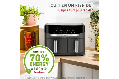 Moulinex Dual Easy Fry XXL Capacité 11L