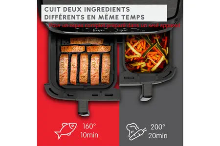 Moulinex Dual Easy Fry XXL Capacité 11L