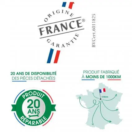 Four encastrable Sauter pyrolyse connecté (73 L, 60 cm inox)