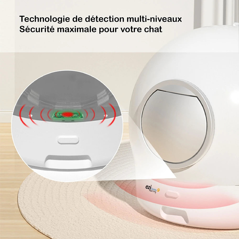 Eziclean Litière robot CATBOT K10i
