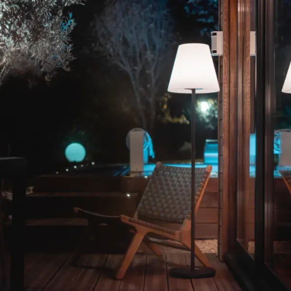 Ezilight Lampadaires solaires Solar lamp XL (lot de 2)