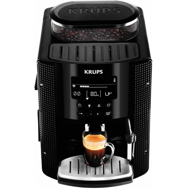 Machine à café grain Krups Essential Noire