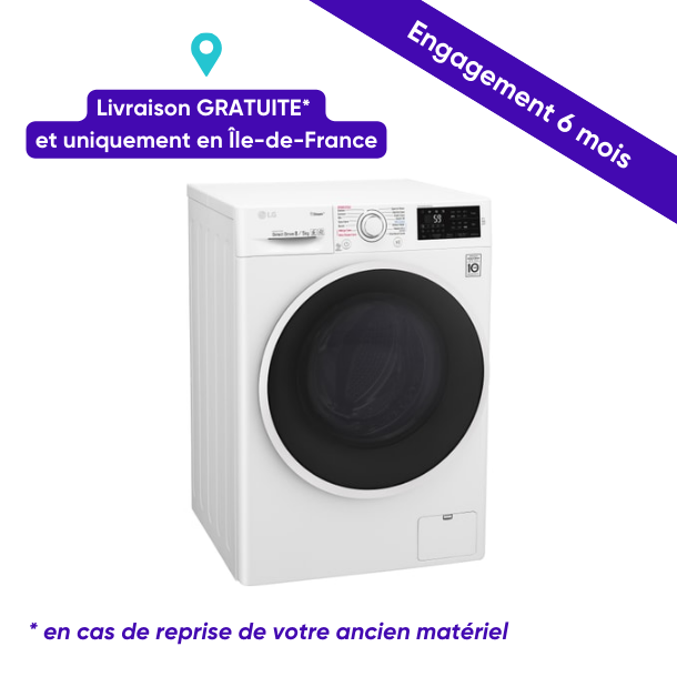 LG - Lave linge F854C40wR