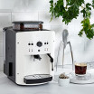 Machine à café grain Krups Essential Blanche