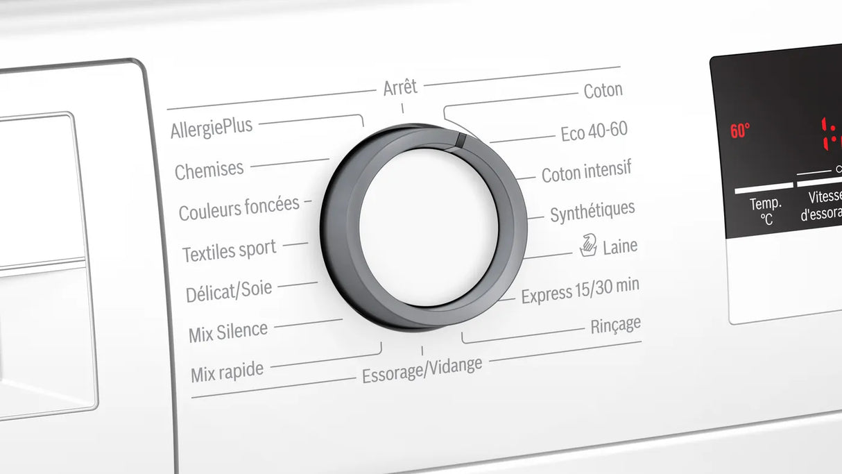 Lave‑linge Bosch à hublot (Pose libre, 8 kg)