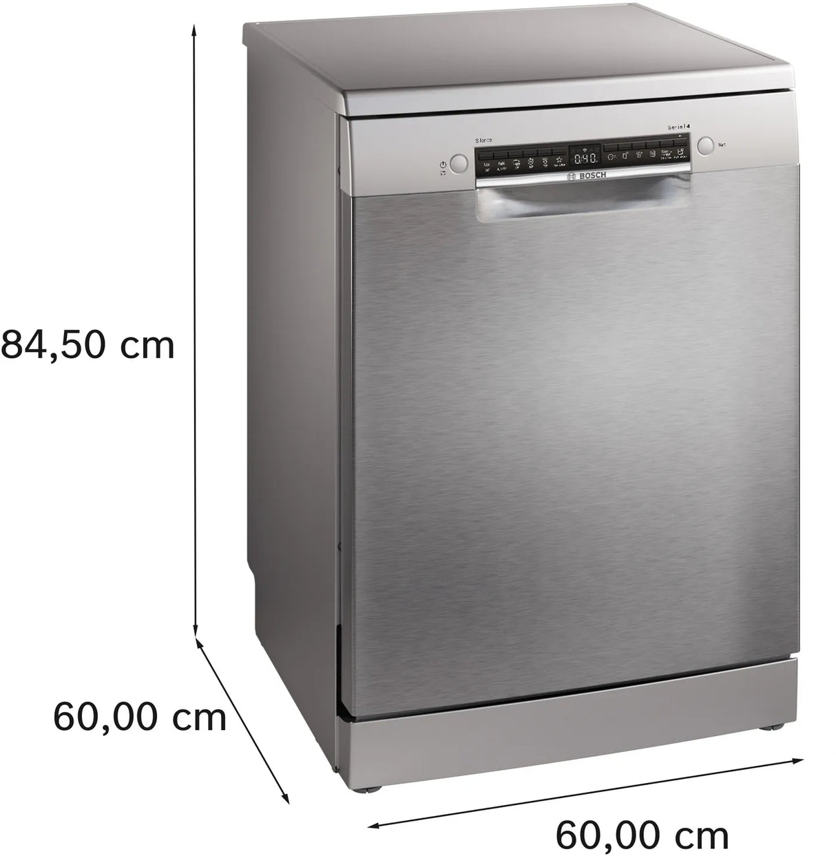 Lave‑vaisselle Bosch pose libre (60 cm, 12 couverts)