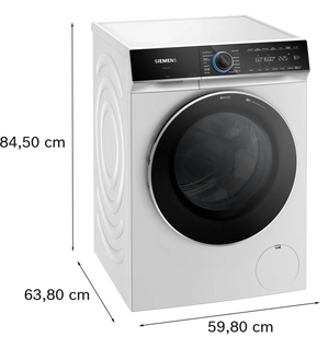Lave‑linge Siemens à hublot (Pose libre, 10 kg)