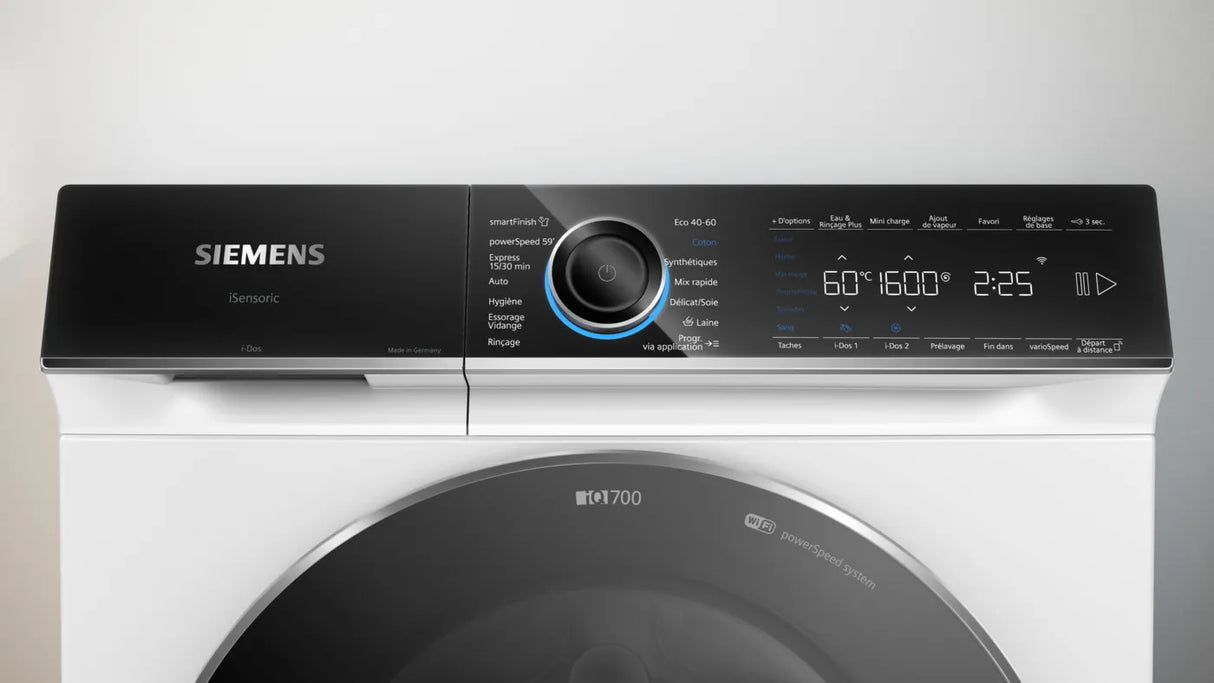 Lave‑linge Siemens à hublot (Pose libre, 10 kg)