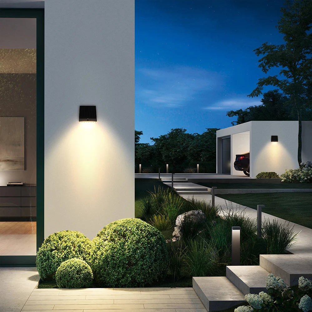 Ezilight Appliques murales solaires Solar Wall S25 (lot de 4)