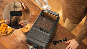 CECOTEC Machine à café grains Cremmaet Latte Touch