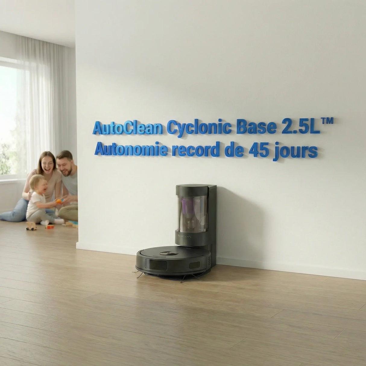 Eziclean Aspirateur robot Cyberflow Ultra