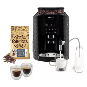 Krups Essential avec écran LCD et accessoire lait