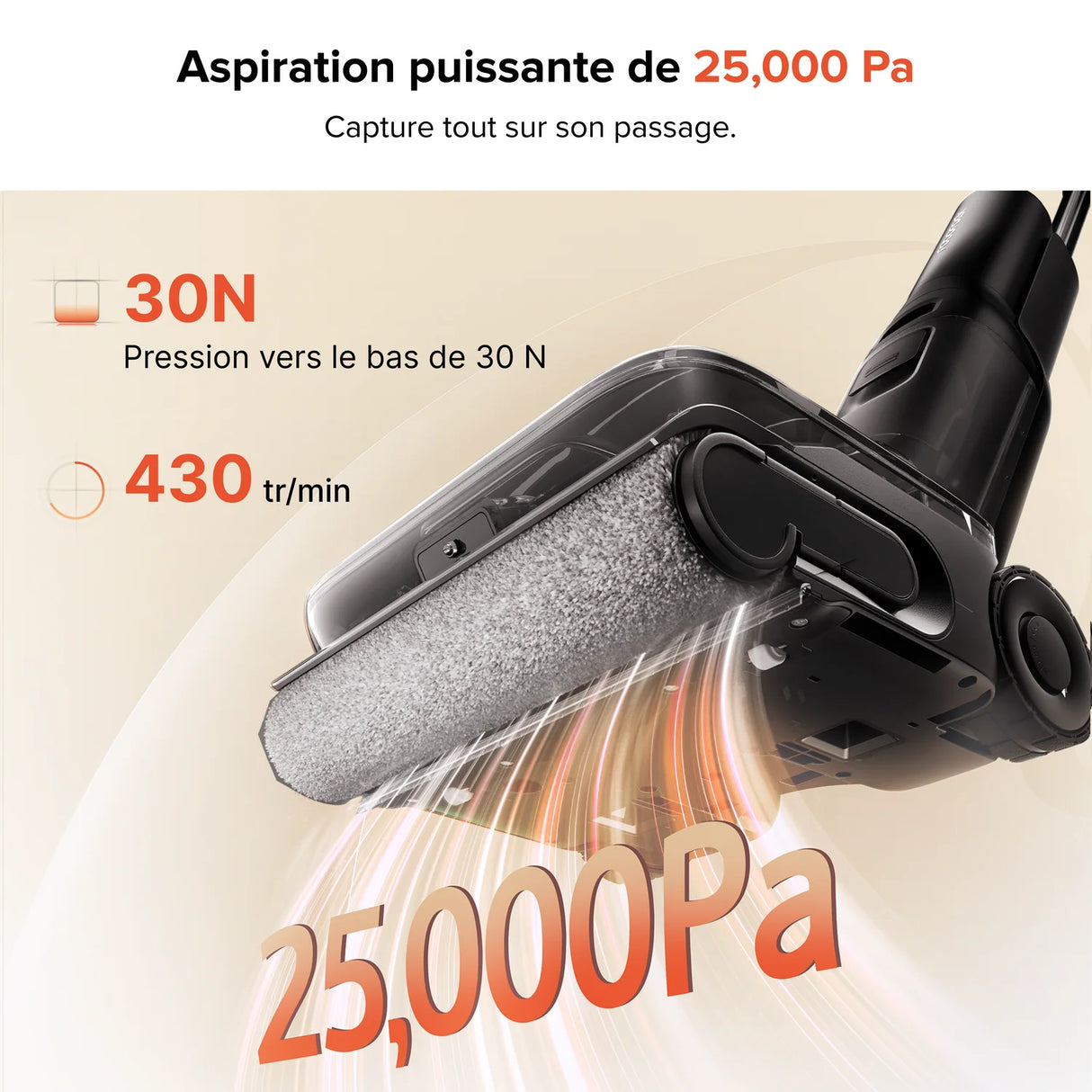 ROBOROCK Aspirateur laveur F25 Ace Pro