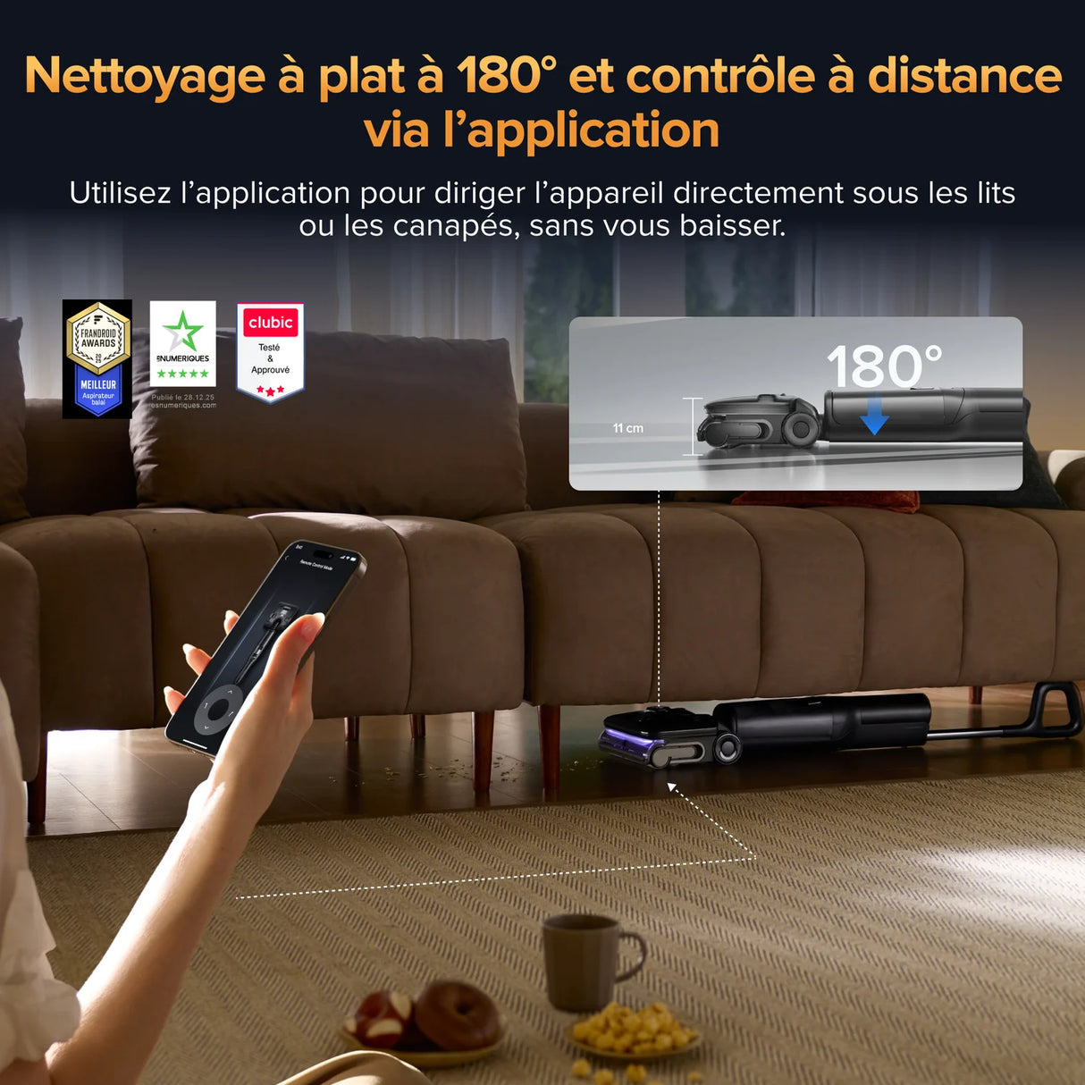 Roborock Aspirateur laveur F25 Ultra