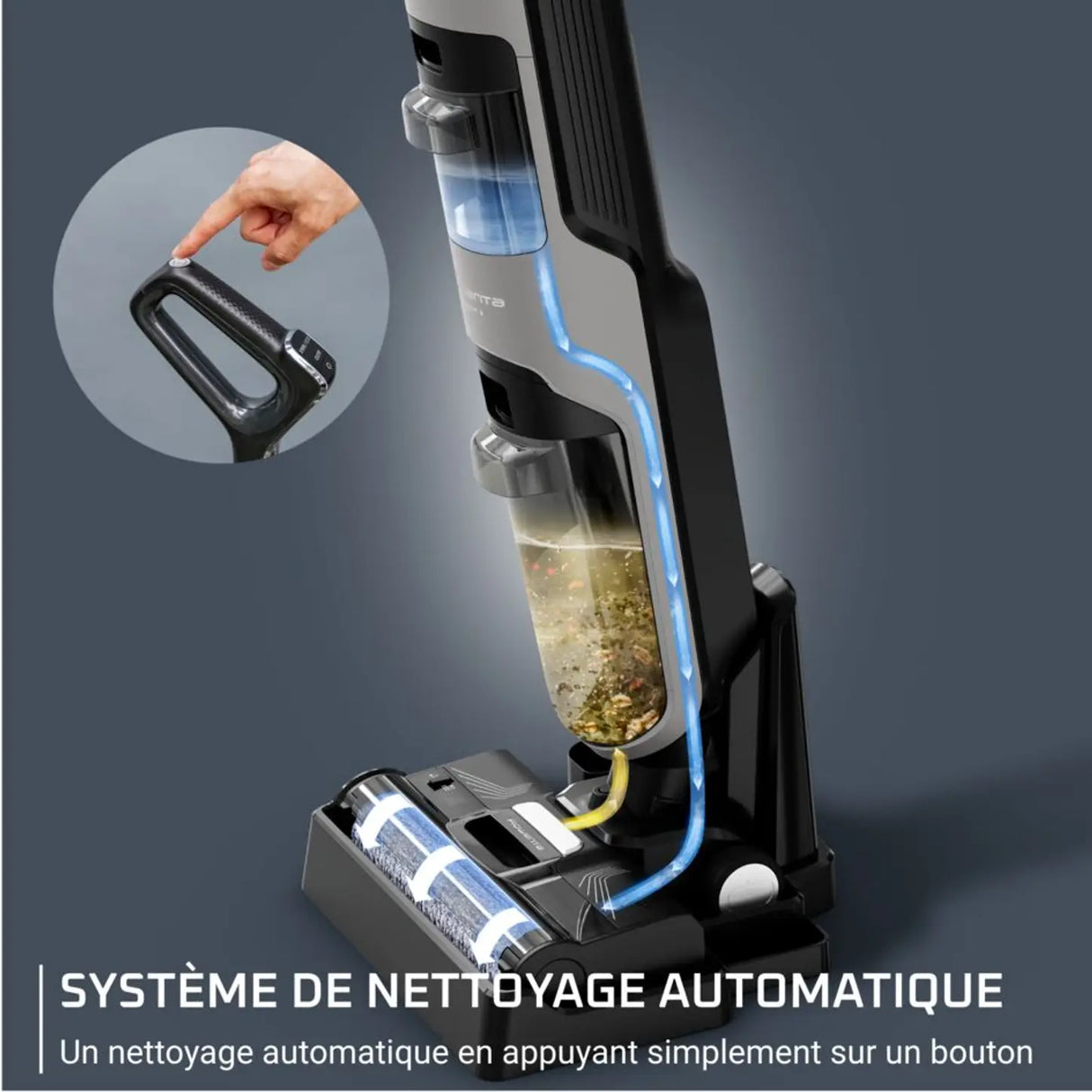 Rowenta Aspirateur lavant X-Clean 4