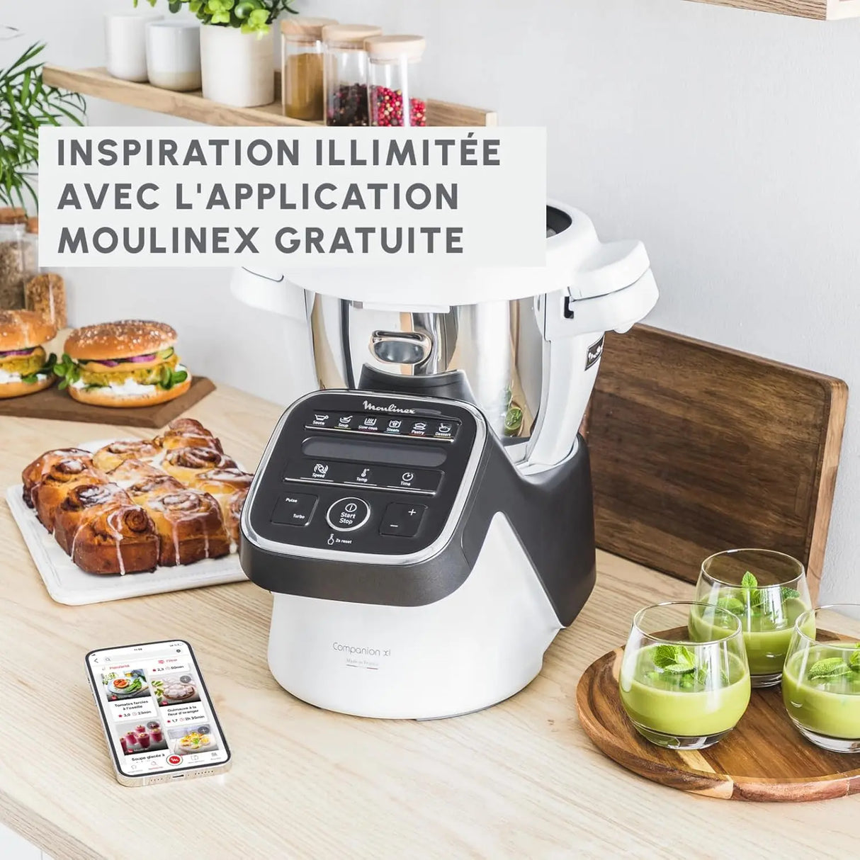 Moulinex Robot cuiseur Companion XL