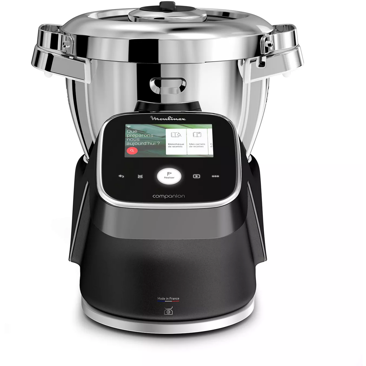 Moulinex Robot cuiseur i-Companion Touch Pro Noir