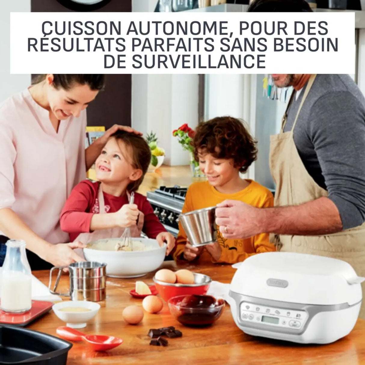 Tefal Cake Factory Délices Silver