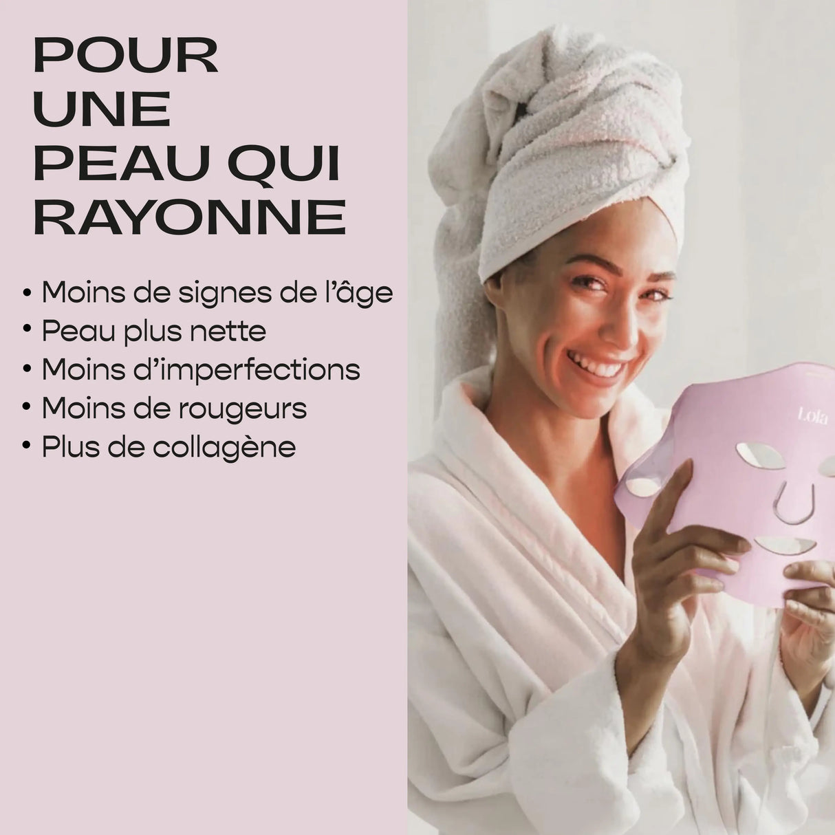 LOLA Masque LED Superglow 7 +
