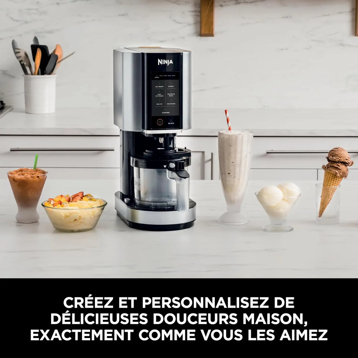 Ninja Machine à glace CREAMi 7-en-1