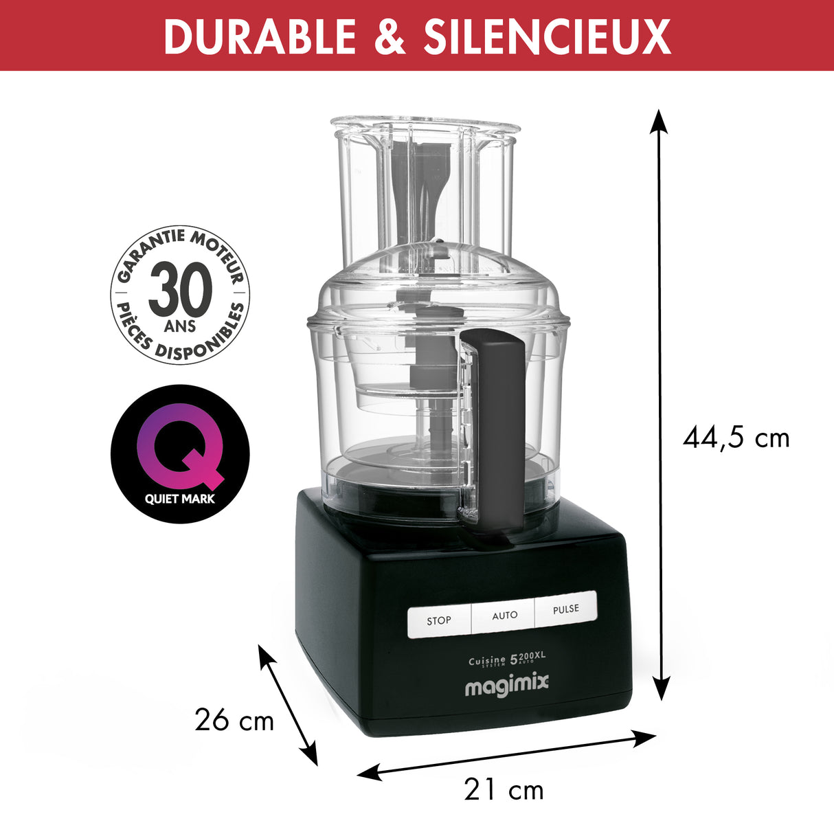 Magimix Robot Multifonction CS 5200XL Premium