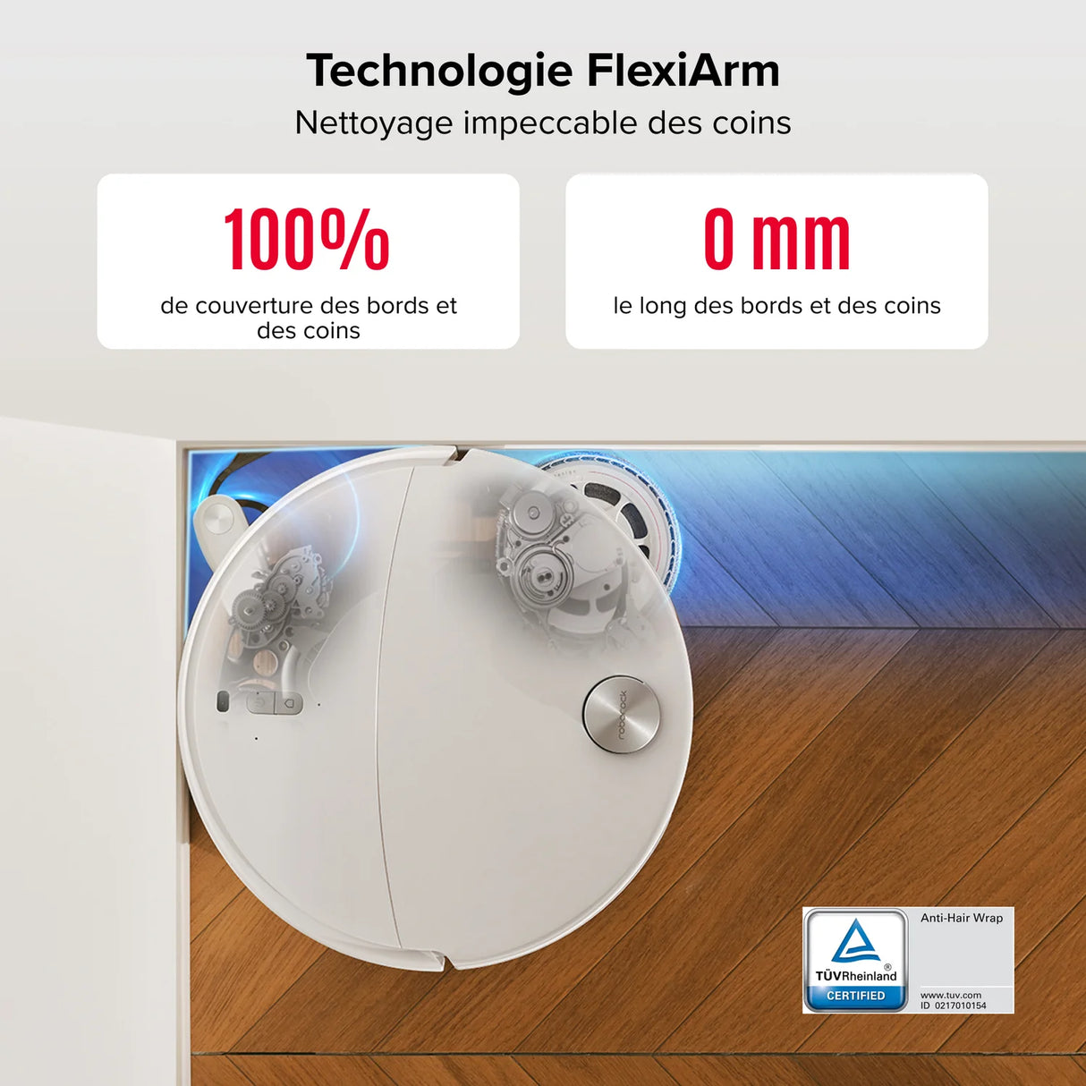 ROBOROCK Aspirateur robot Qrevo Curv 2 ProX