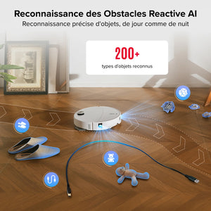 ROBOROCK Aspirateur robot Qrevo Curv 2 ProX