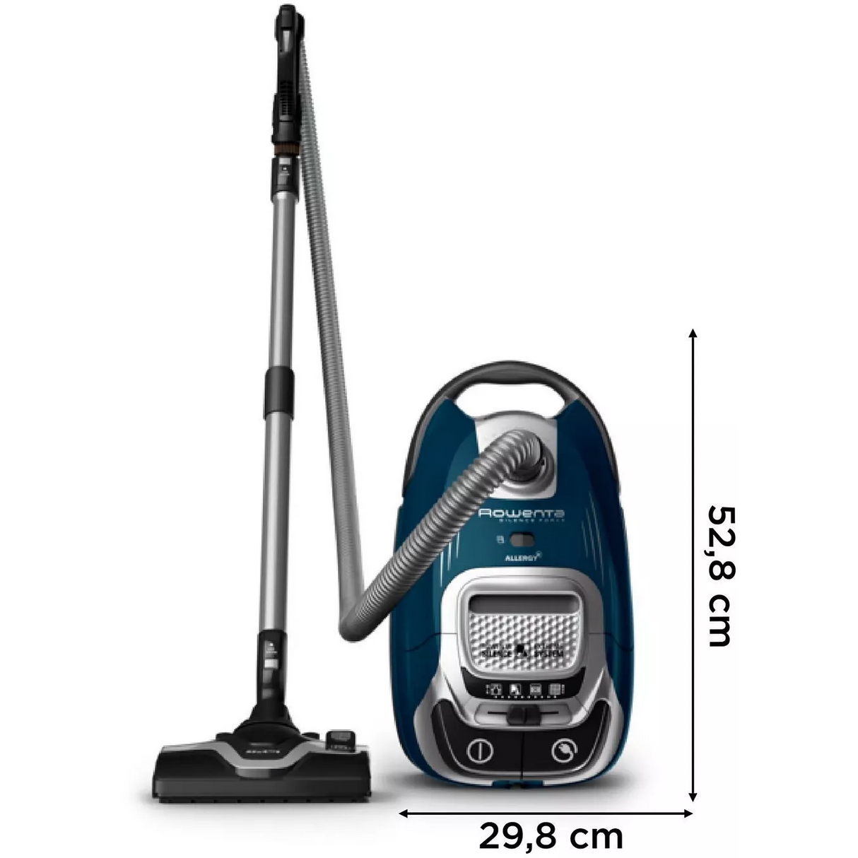 Rowenta Aspirateur traineau avec sac Silence Force Effitech