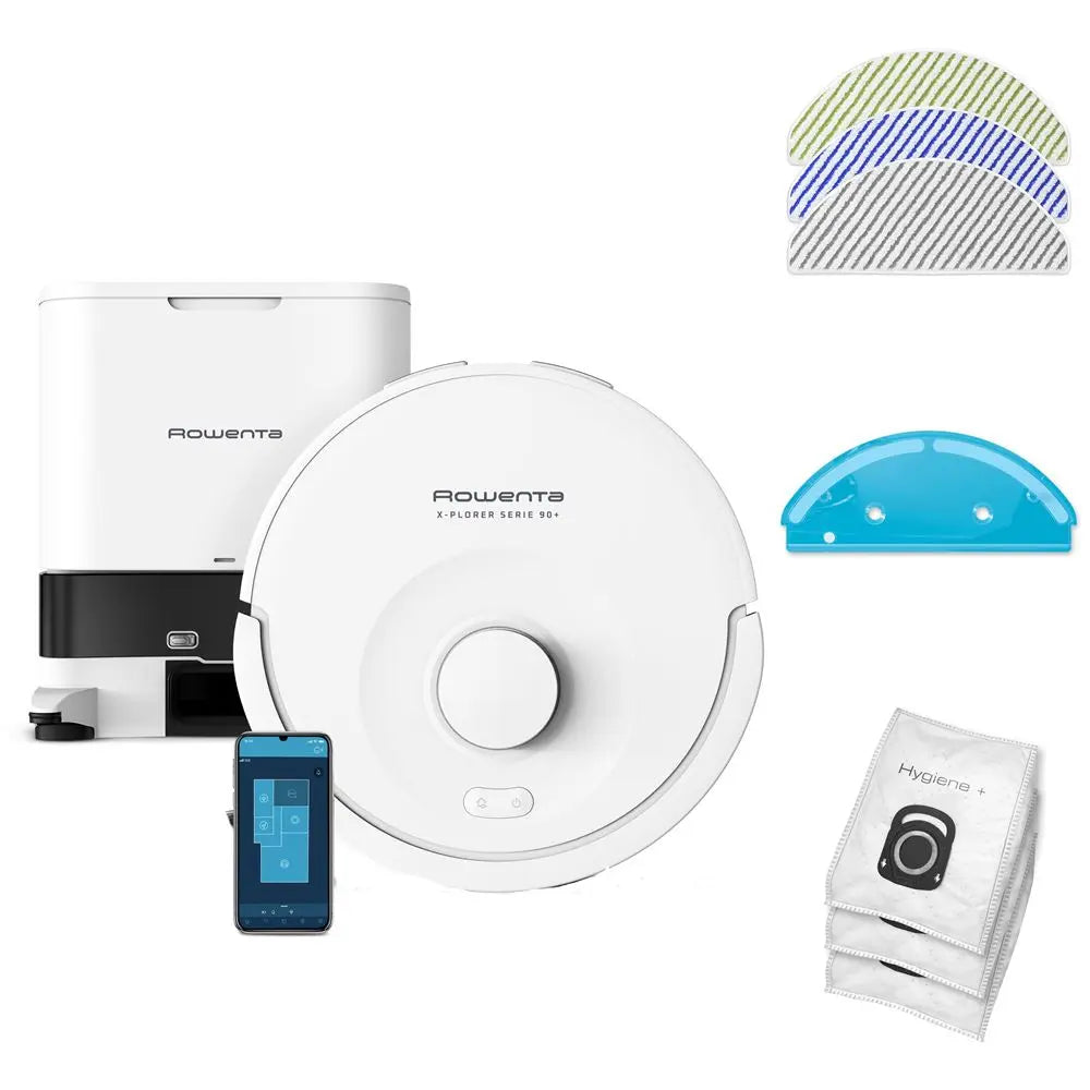 Rowenta Aspirateur robot X-Plorer 90 avec station de vidage