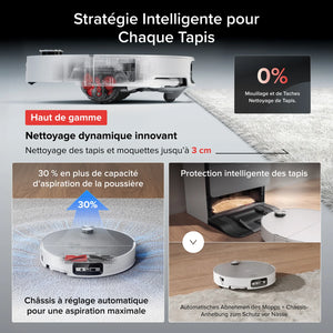 ROBOROCK Aspirateur robot Saros 20 Sonic Complete