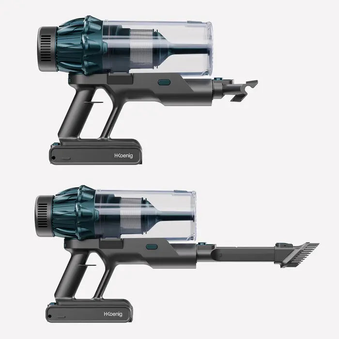 HKoenig Aspirateur balai 2 en 1 sans fil Power+ avec serpillère électrique