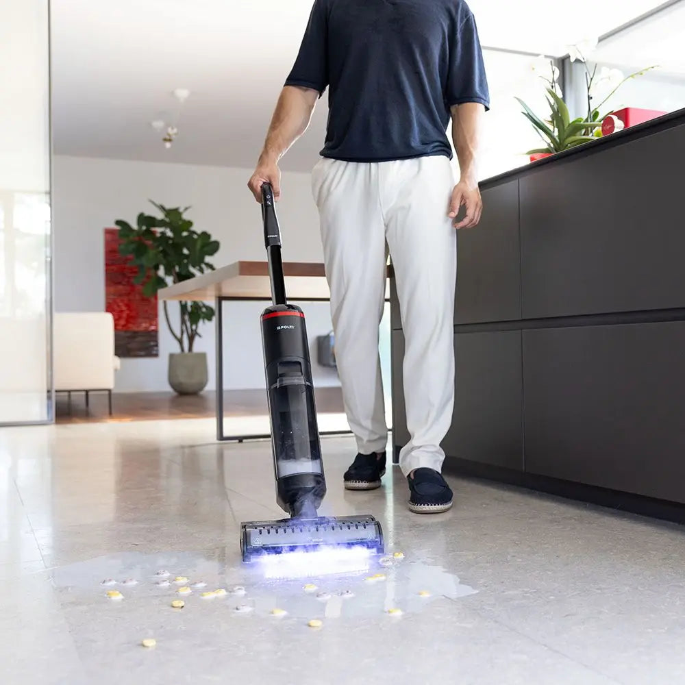 POLTI Aspirateur vapeur RollySteam WD40C sans fil
