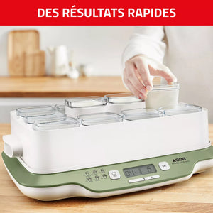 SEB Yaourtière Multi Délices Express & Végétal 12 pots
