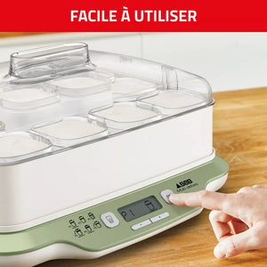 SEB Yaourtière Multi Délices Express & Végétal 12 pots