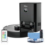 Eziclean Robot aspirateur laveur avec base aspirante I-Bot Z7 Smart (IBotZ7Smart)