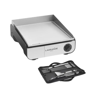 Lagrange Plancha Pro 35 noir avec kit accessoires