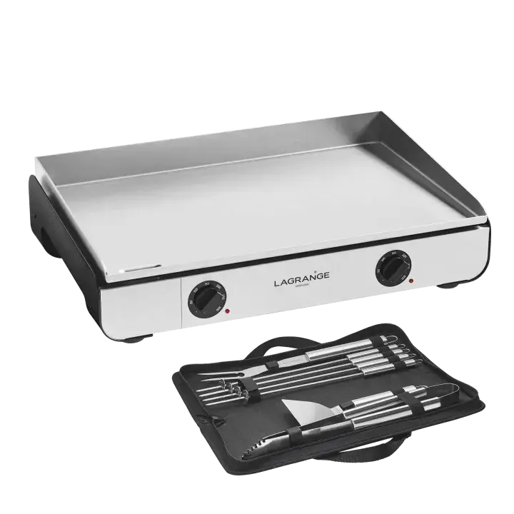 Lagrange Plancha Pro 65 noir avec kit accessoires